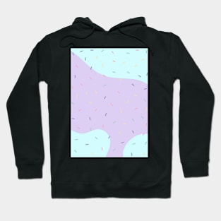 Pastel Sprinkles Pattern Hoodie